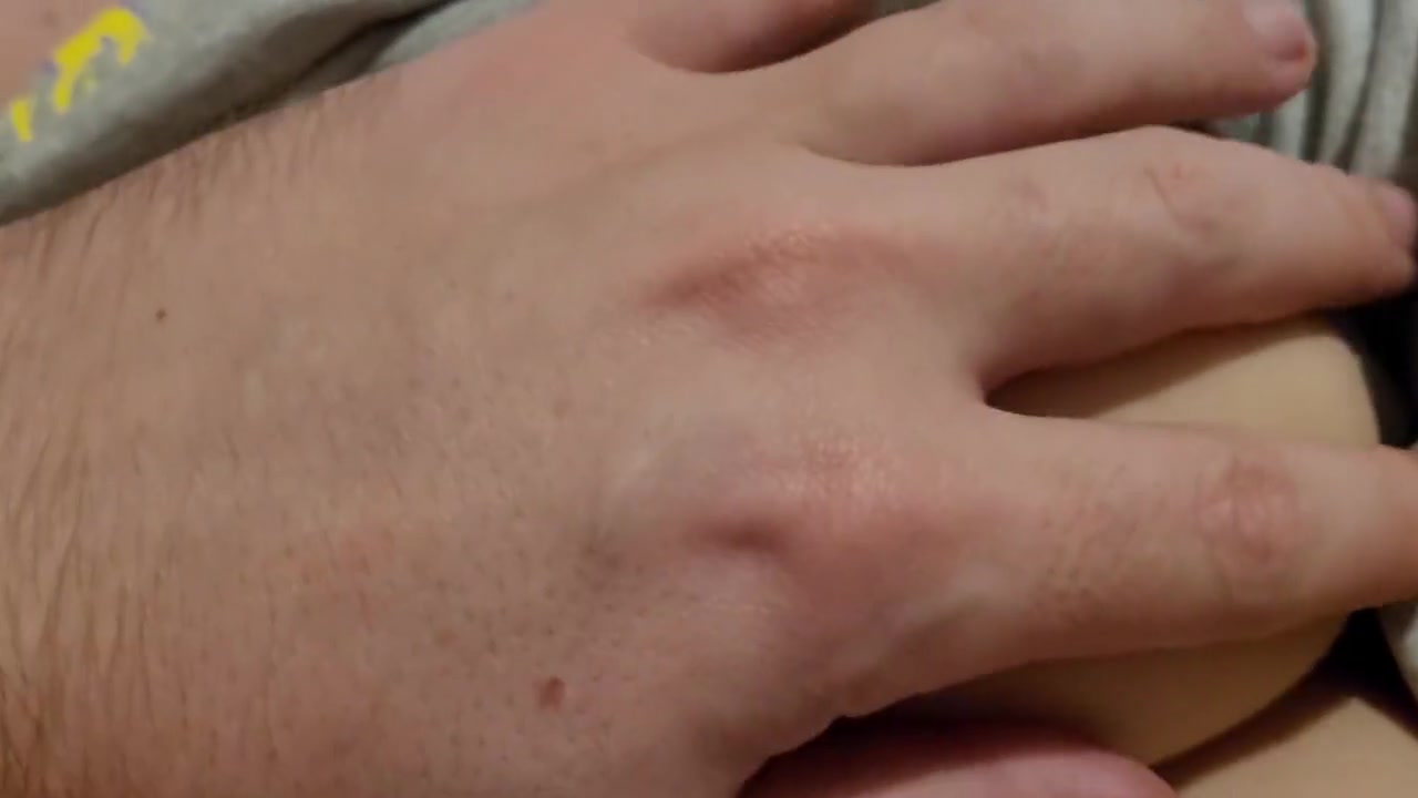 I Let My Stepbrother Touch My Big Boobs