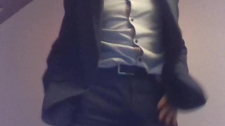 Teasing before stripping