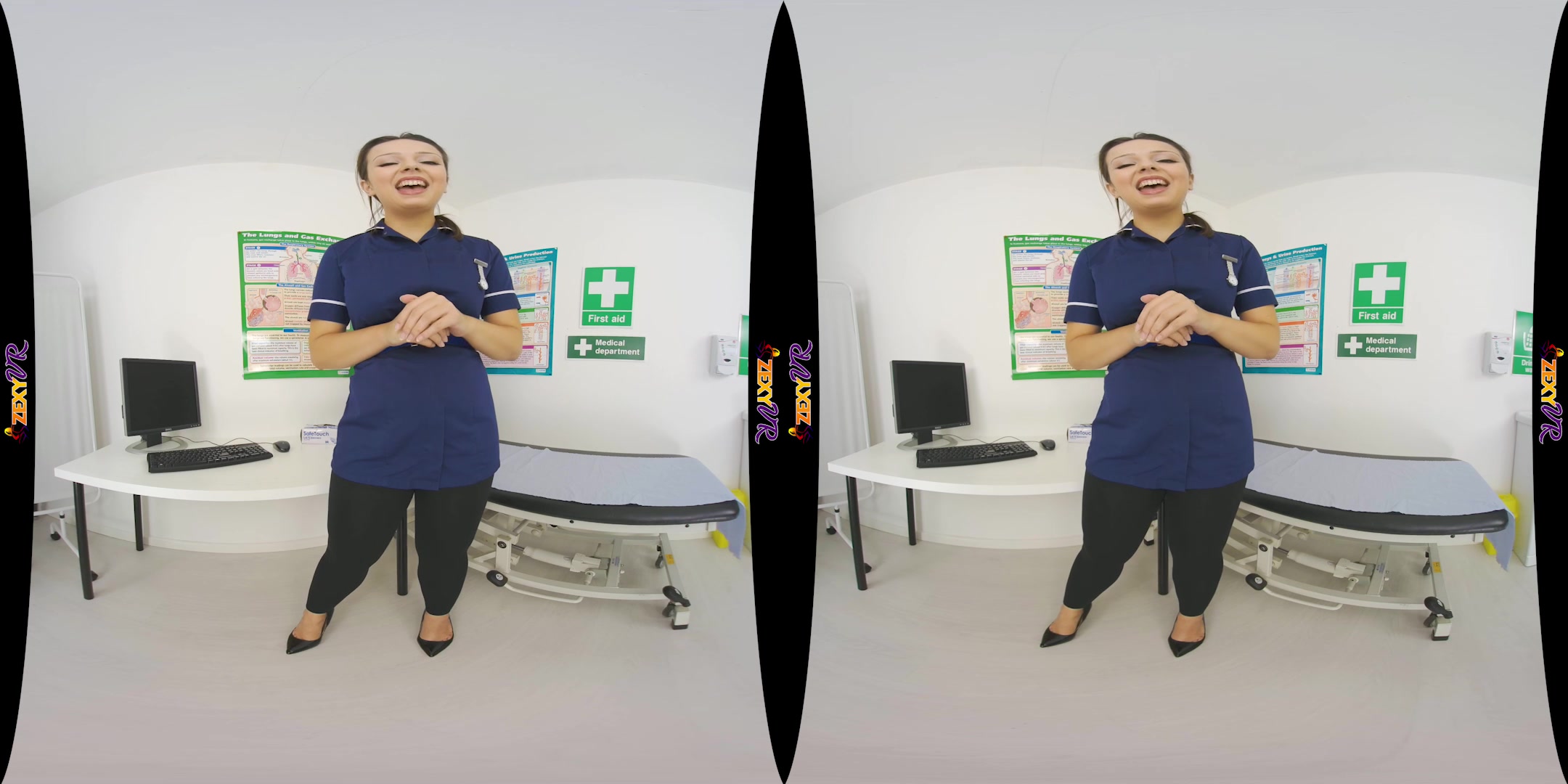 Examine My Uniform featuring Alice Katz - ZexyVR