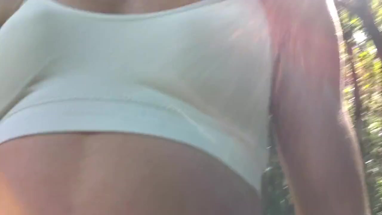 Big Cock Sissy In Cute Panties Outdoor
