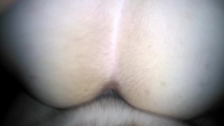 Emma's first experience with anal play