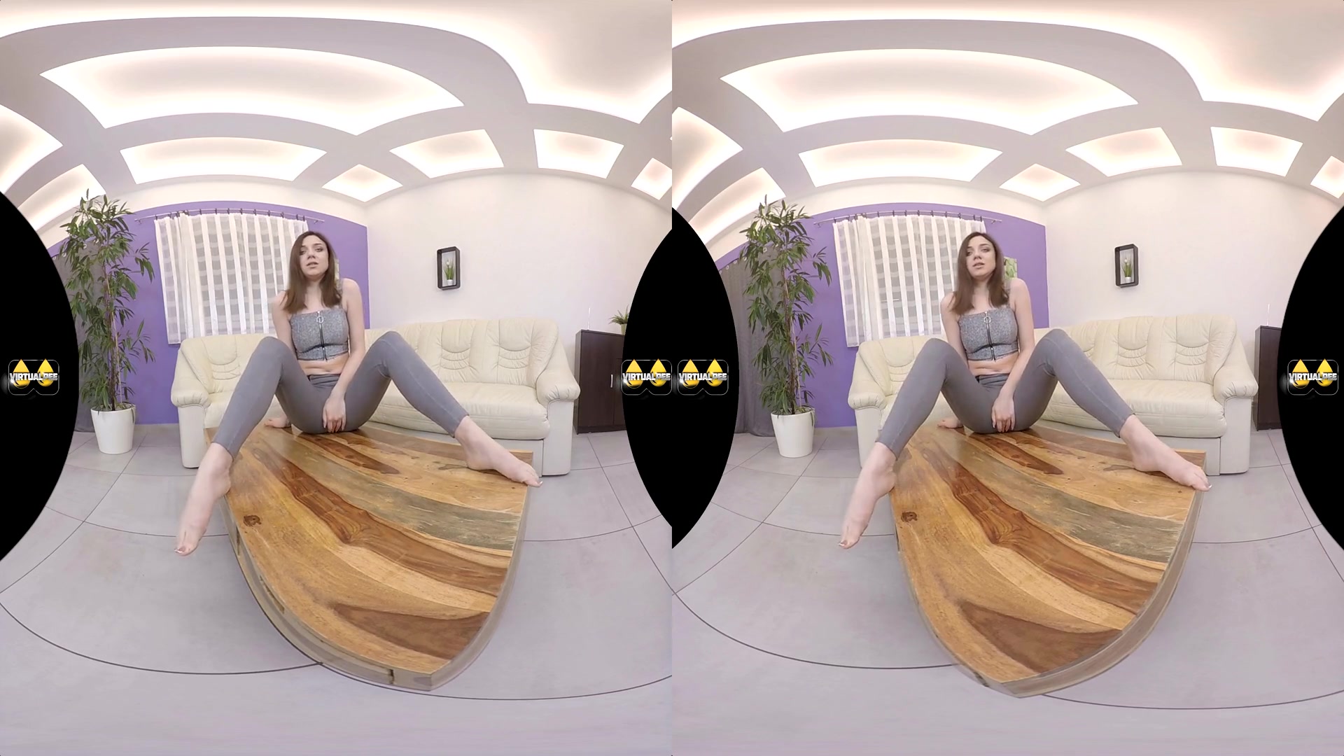 Kira Axe in Wet Yoga - VirtualPee