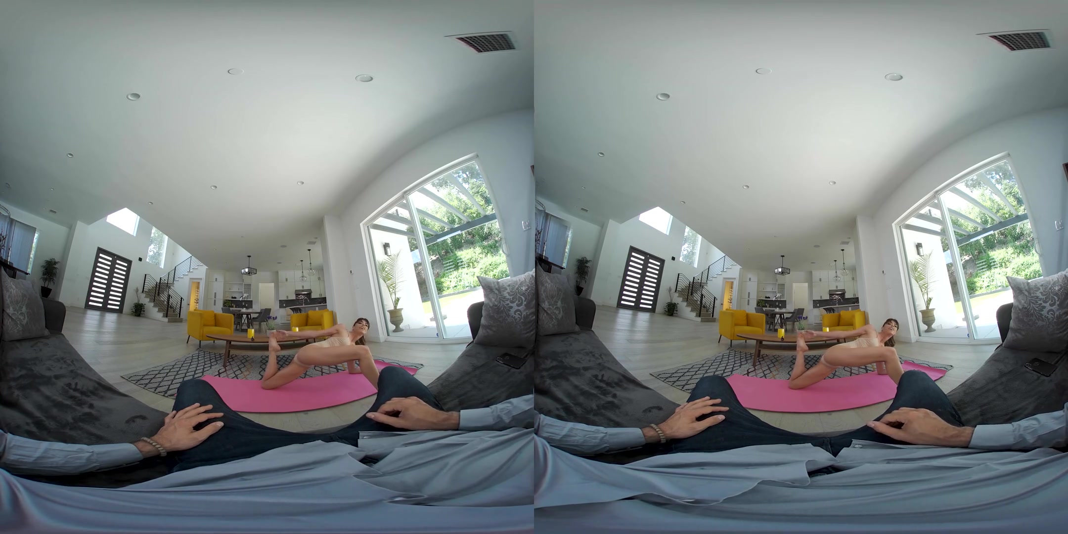 Enlighten Up! - POV Sweaty Yoga Sex - SexLikeReal