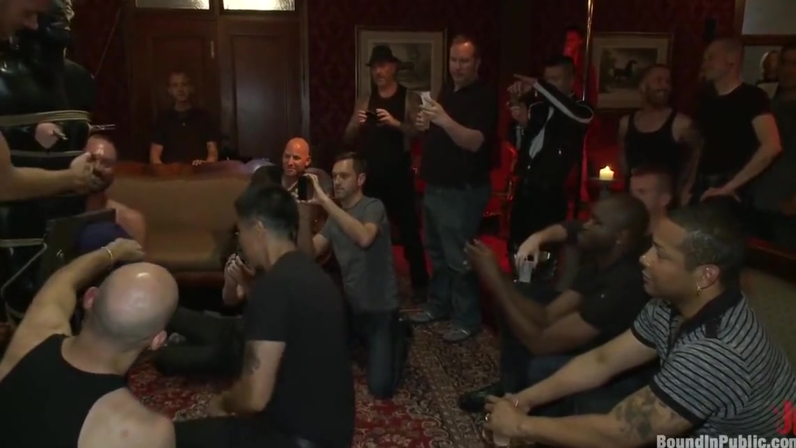 Cole Streets And Josh West In Big Cock Slave Is Publicly Humiliated And Caught In The Cum Fest