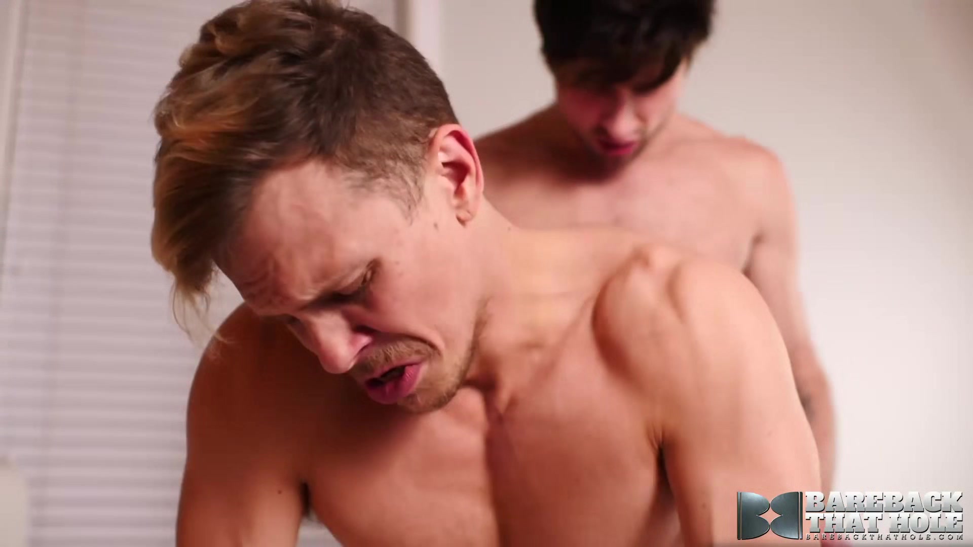 BAREBACKTHATHOLE Drew Dixon Fucked Ethan Chase After Rimjob
