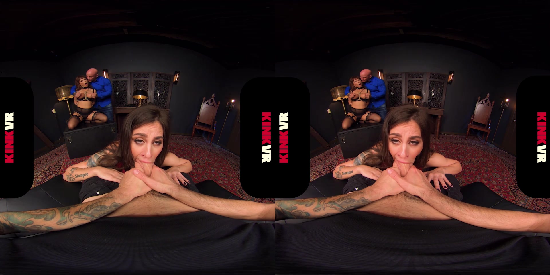 Kacie Castle & Syren de Mer in King of the Castle - KinkVR