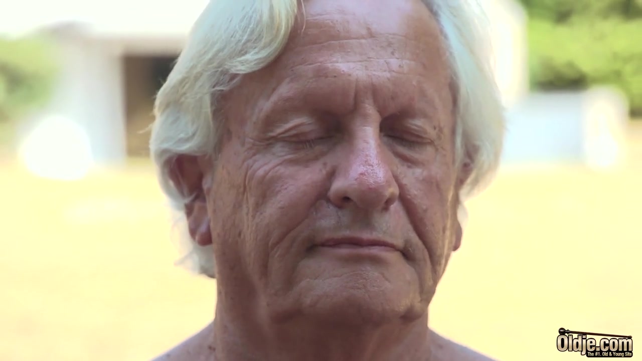 Old yogin seduced by young blonde student 18+