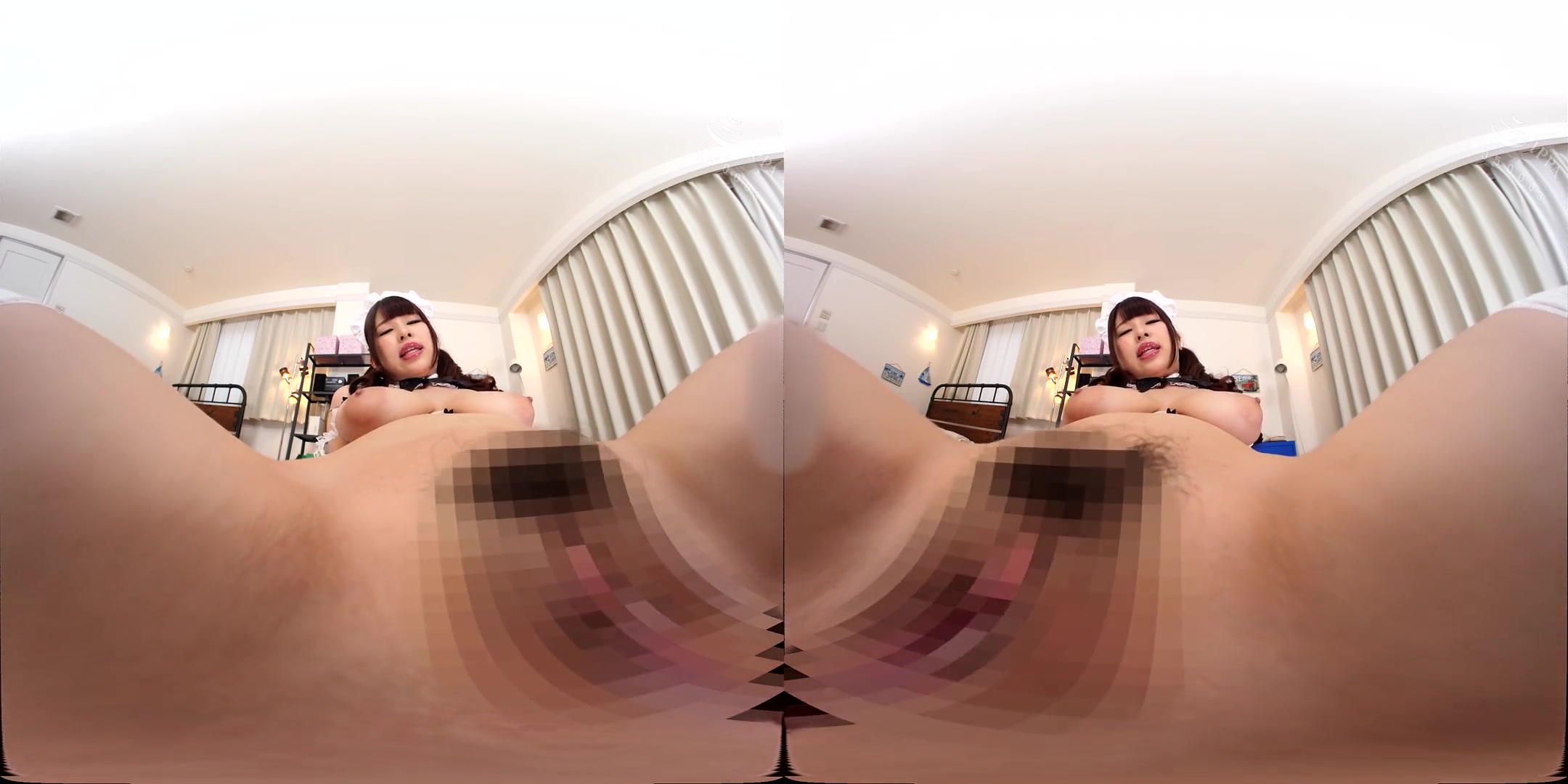 J-Cup Maid Serves her Master; Horny Big Tits Japanese Maid