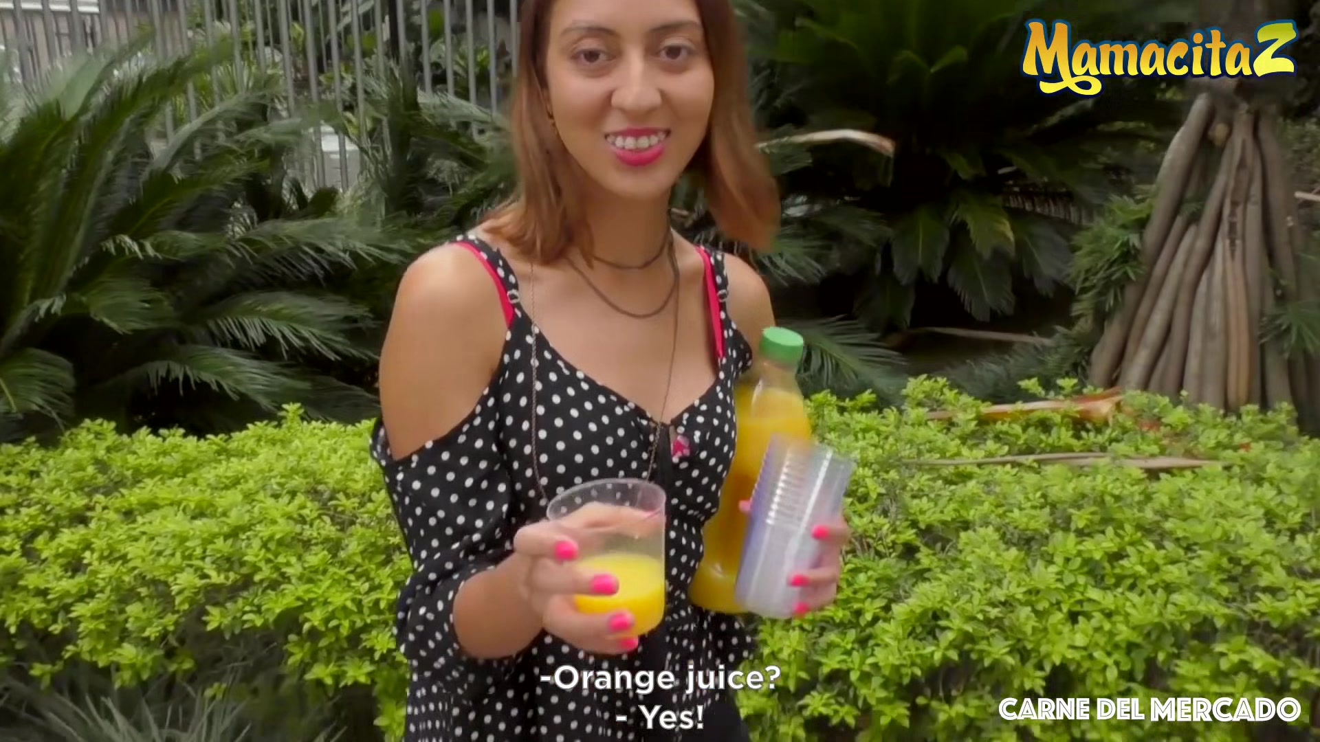 MAMACITAZ - Latina teen 18+ Juice Seller Is Tricked Out Into Hardcore Fuck