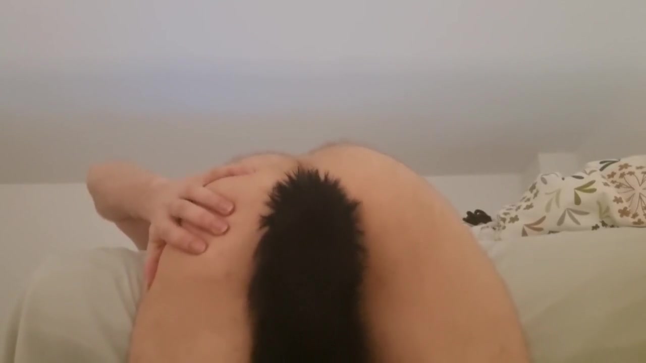 Horny Transboy Do Shibari For Step daddy