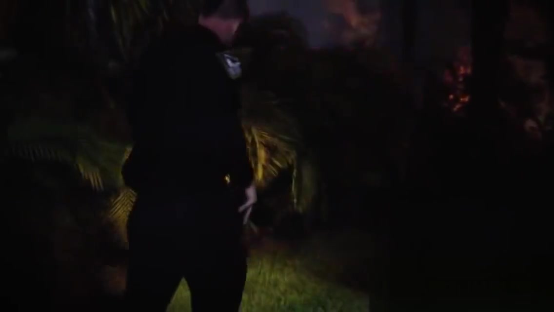 Gay officers chase car thief and make him feed their assholes hard