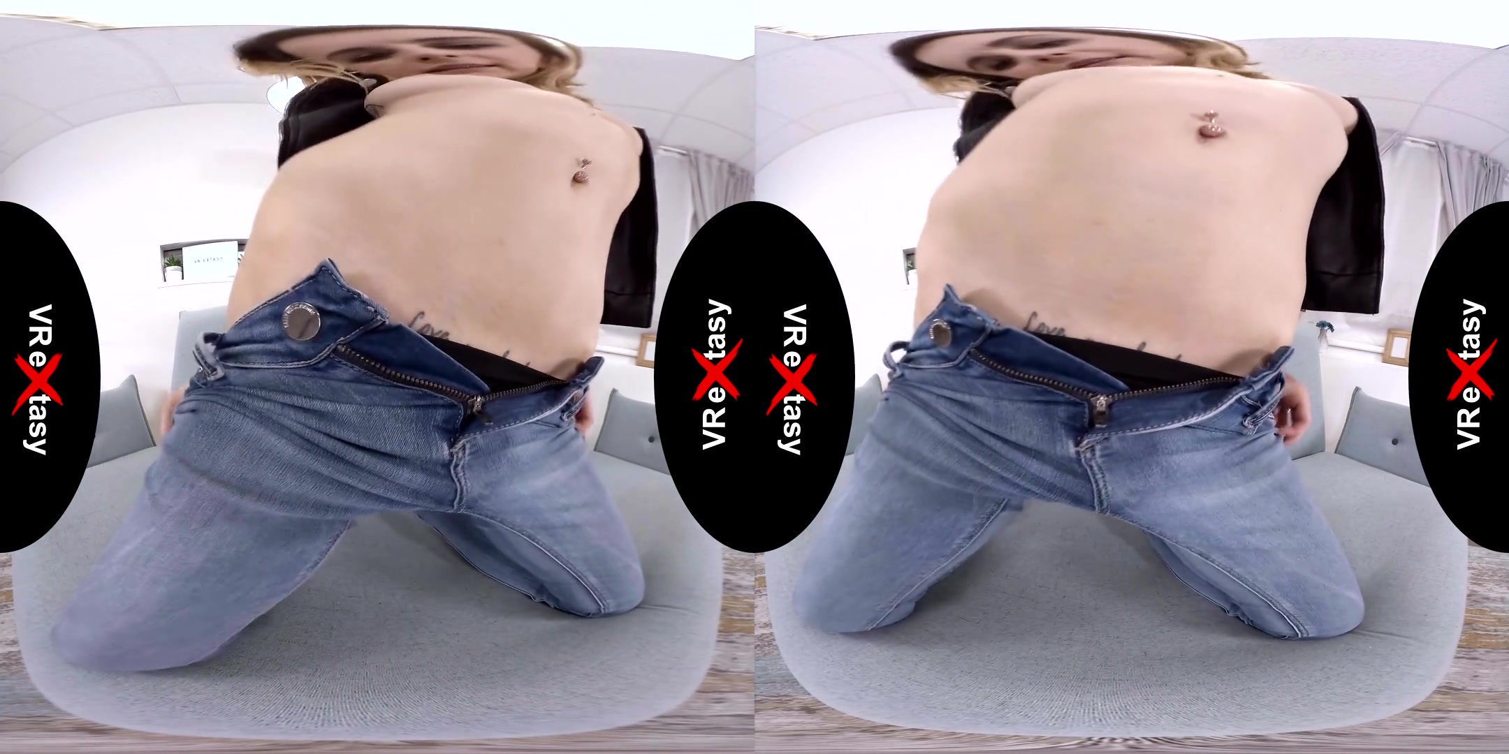 Adelle Unicorn Solo - Petite Fingering Jeans - SexLikeReal