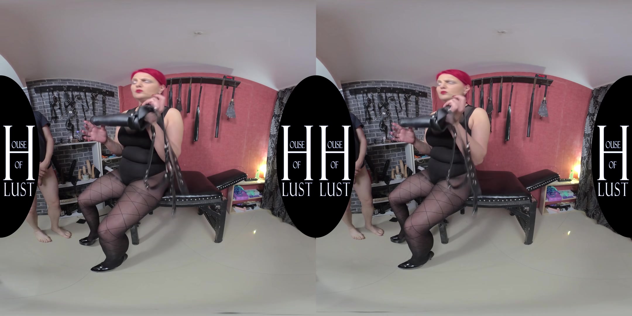 Goddess Andreea - Size matters, but not for the slave! - VRVids