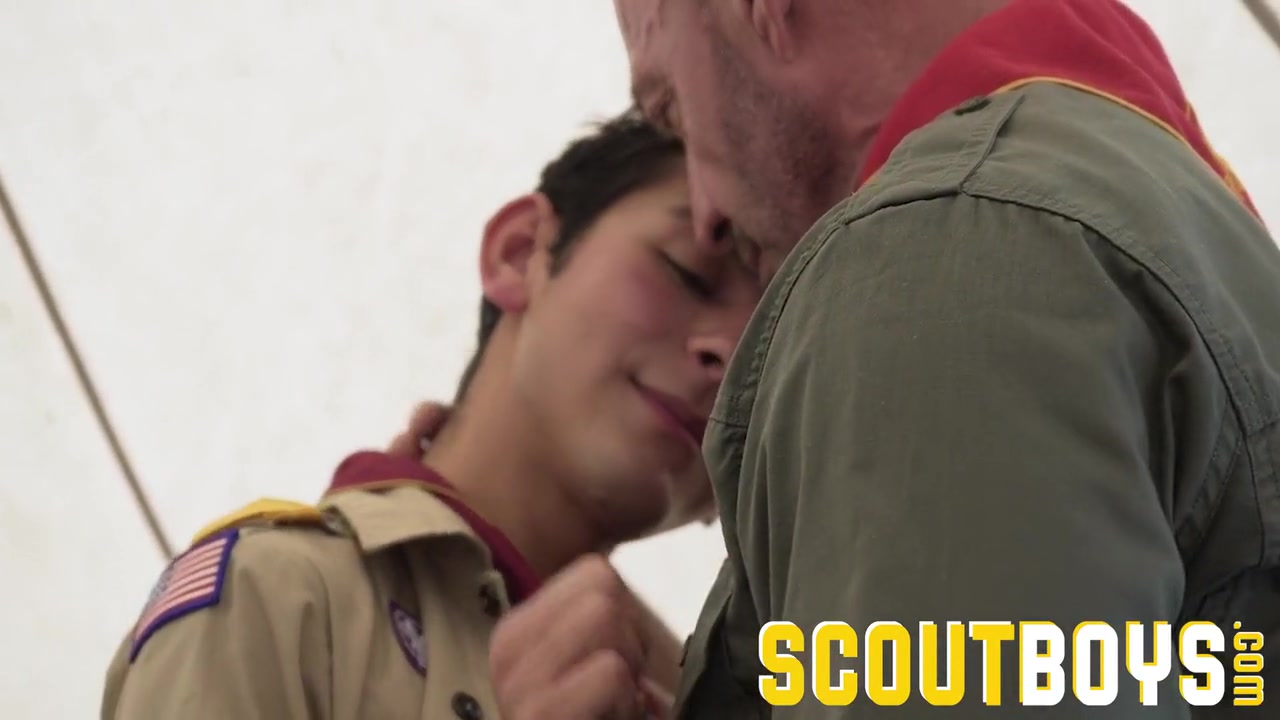 Scoutmaster Ace Banner Fucks Scout Damien Grey
