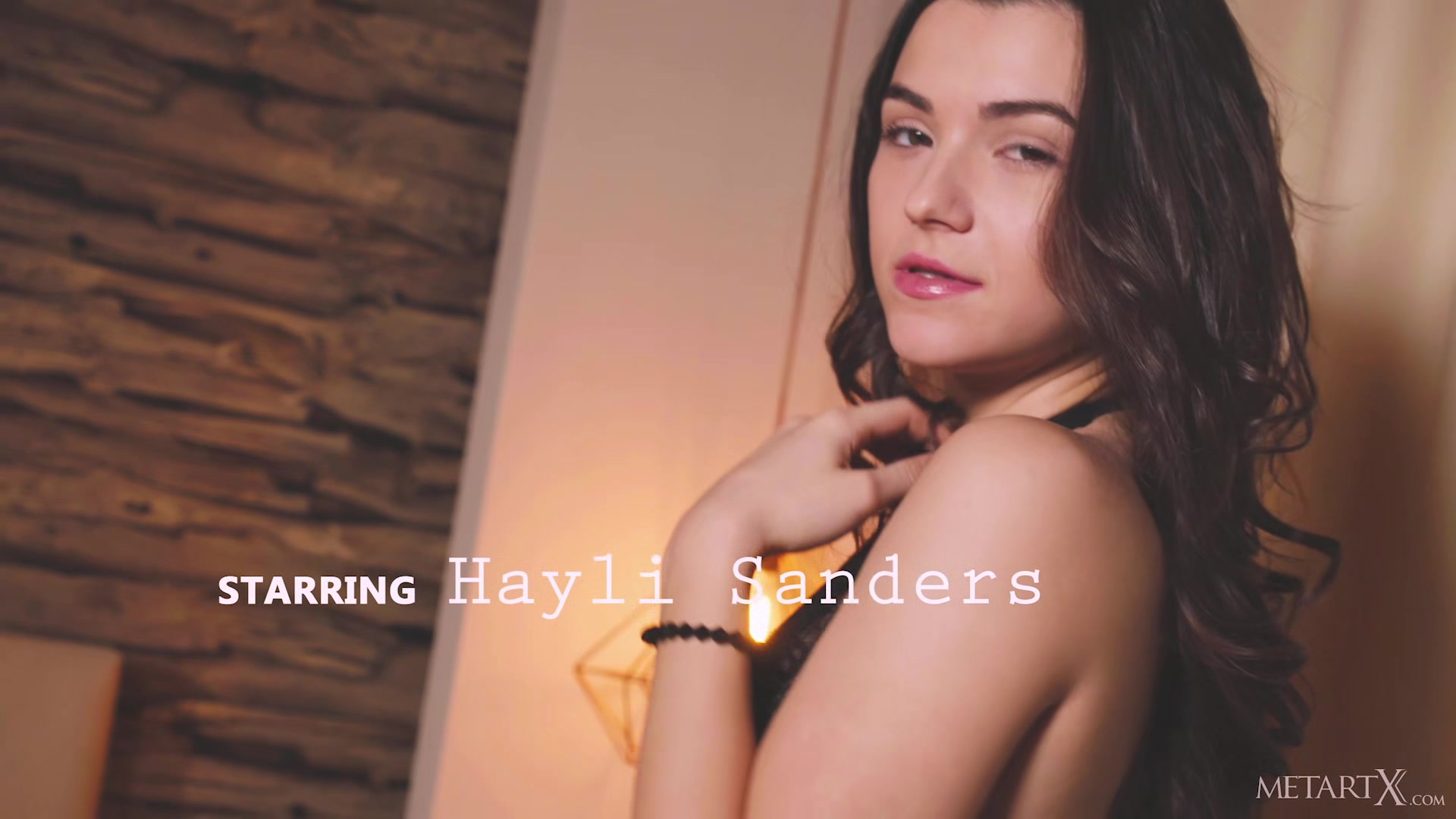 Black Dress - Hayli Sanders - MetartX