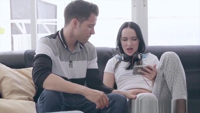 Cute stepsisters nasty dream Cum true