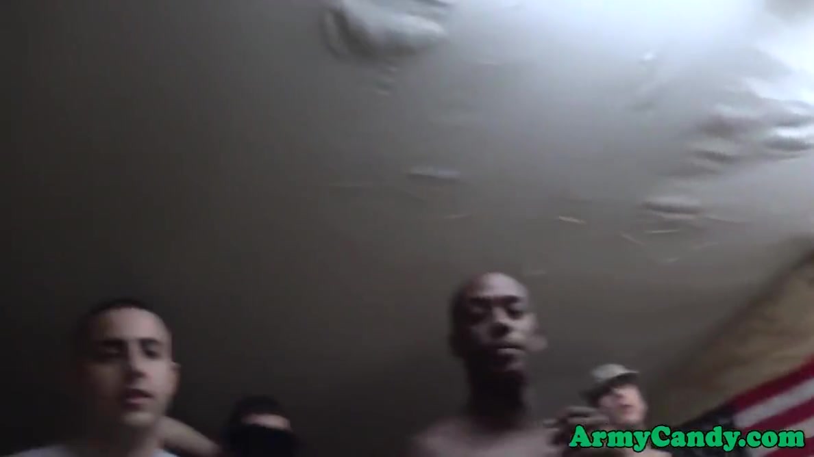 Inked Army Stud Analfucked Reversecowboy Scene 2