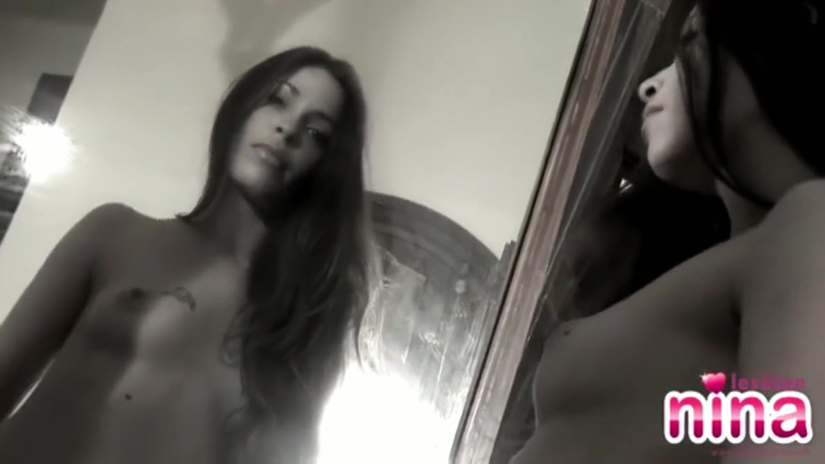 Lesbian Nina Naughty Showcasing Perfect Nude