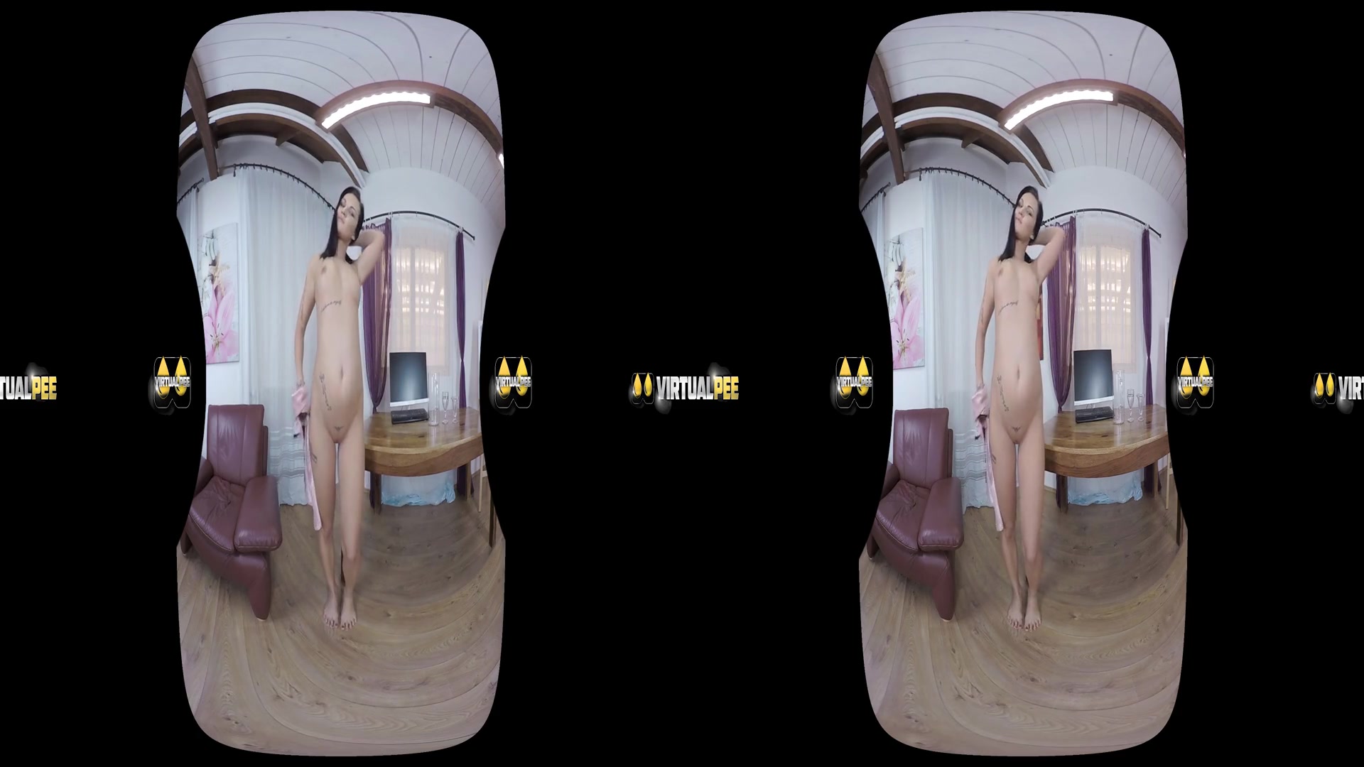 Isabel Dark in Isabel Gets Wet - VirtualPee