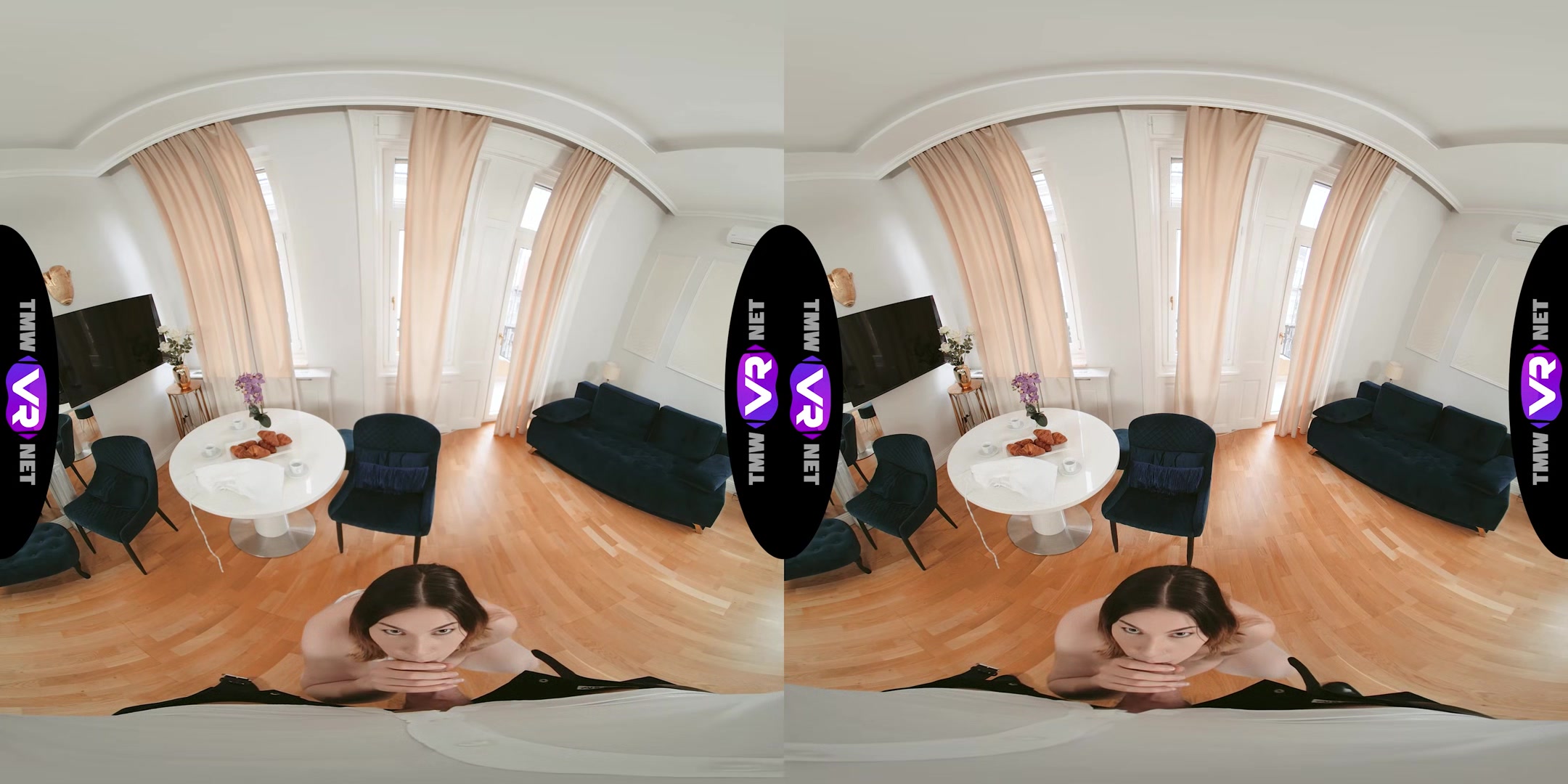 Sexy housekeeper gets a creampie