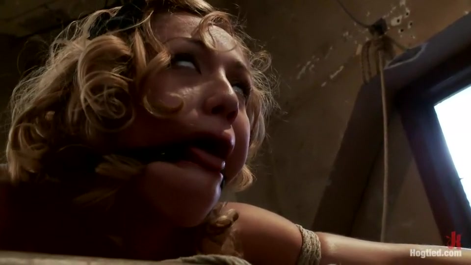 Amazing Carly Simon look alike hopelessly struggles Orgasms ripped from her helpless body