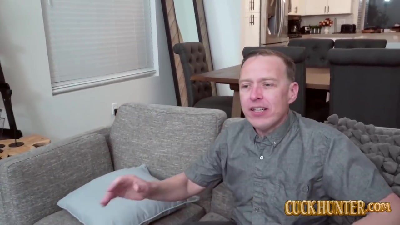 teen 18+ Takes Cuckold Cock While Her Boyfriend Watches - Harley King