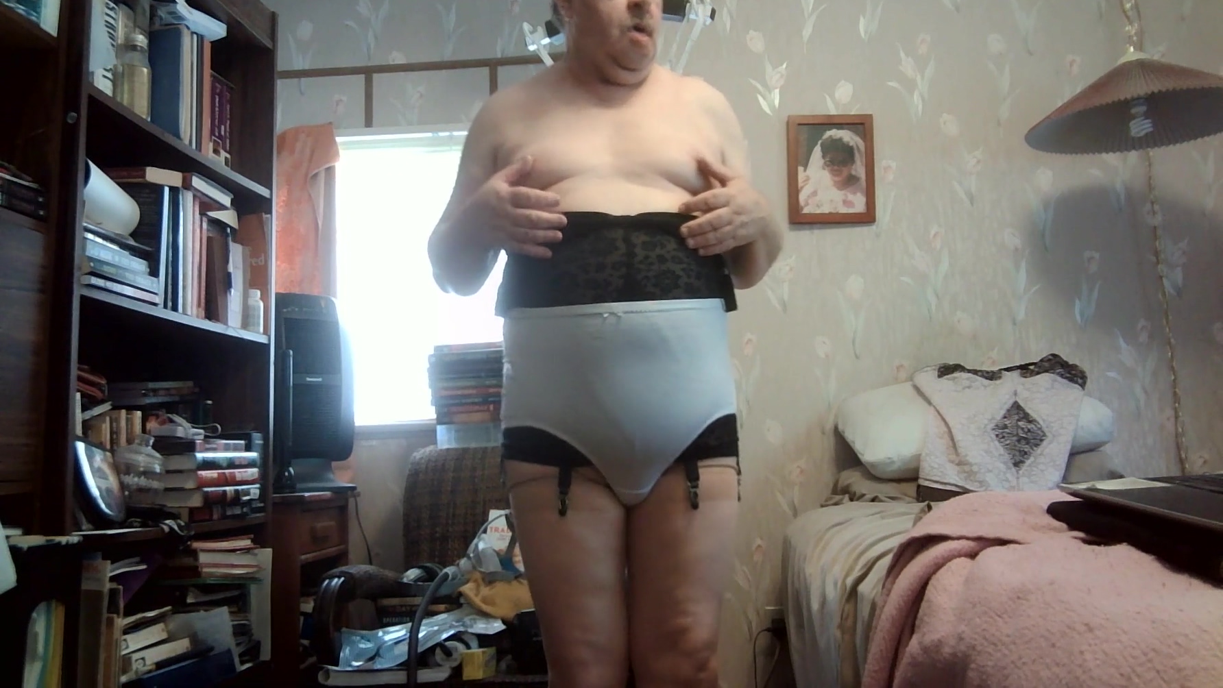 Girdled Boy Pussy And Cock