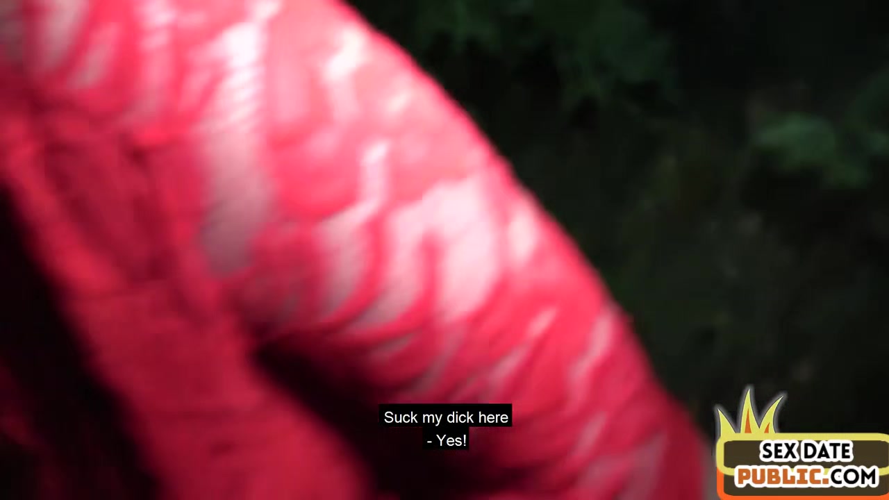 Outdoor public German lady POV pussyfucked by sex date