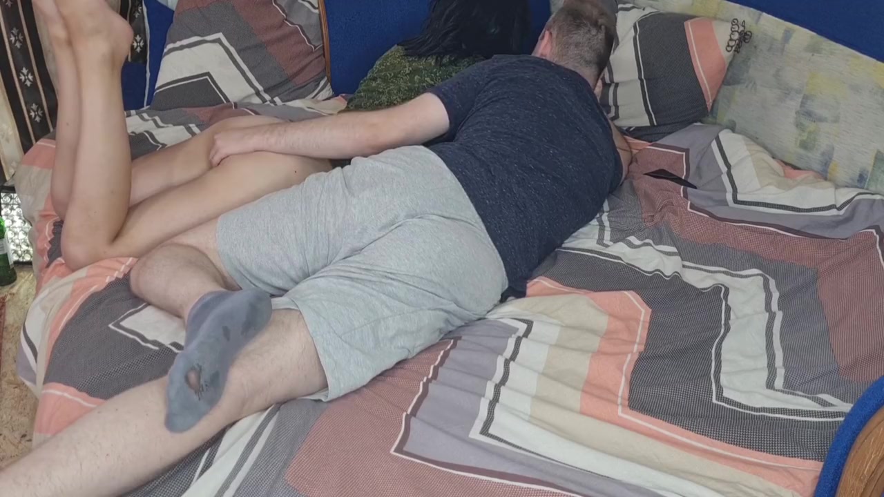 Hot Threesome With Husband And Friend. Anal Sex