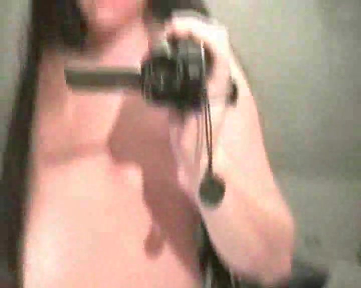 Burning travesty jerks for webcam