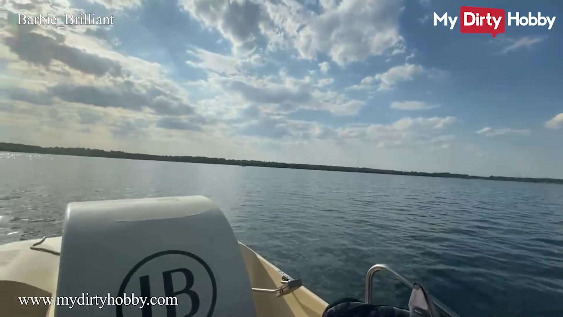 MyDirtyHobby - Barbie_Brilliant Anchors The Boat & Fucks Her Pussy With Her Dildo Before Sucking Her Man's Dick