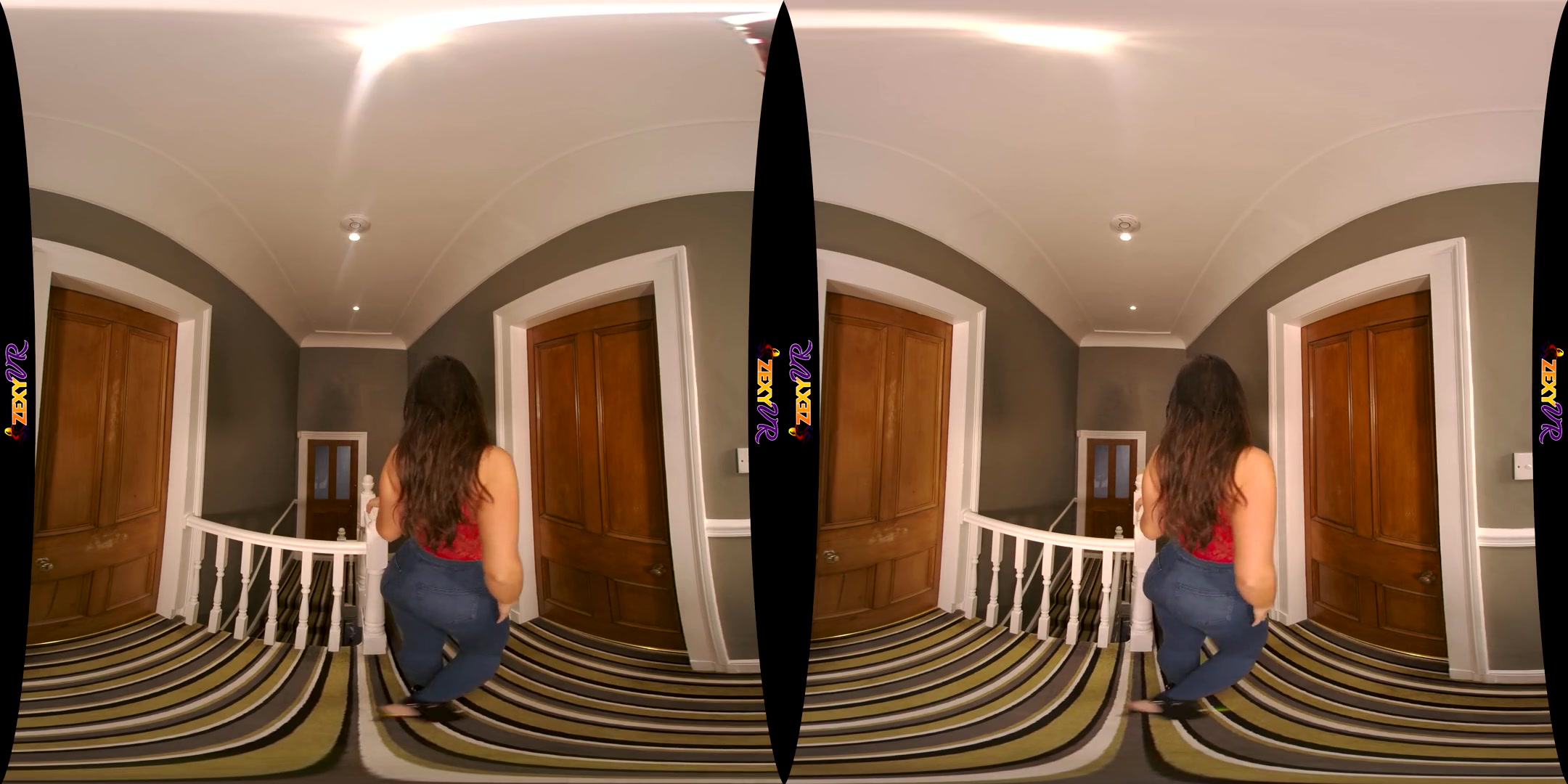 Surprise Me - Big Tits Brunette Solo Striptease