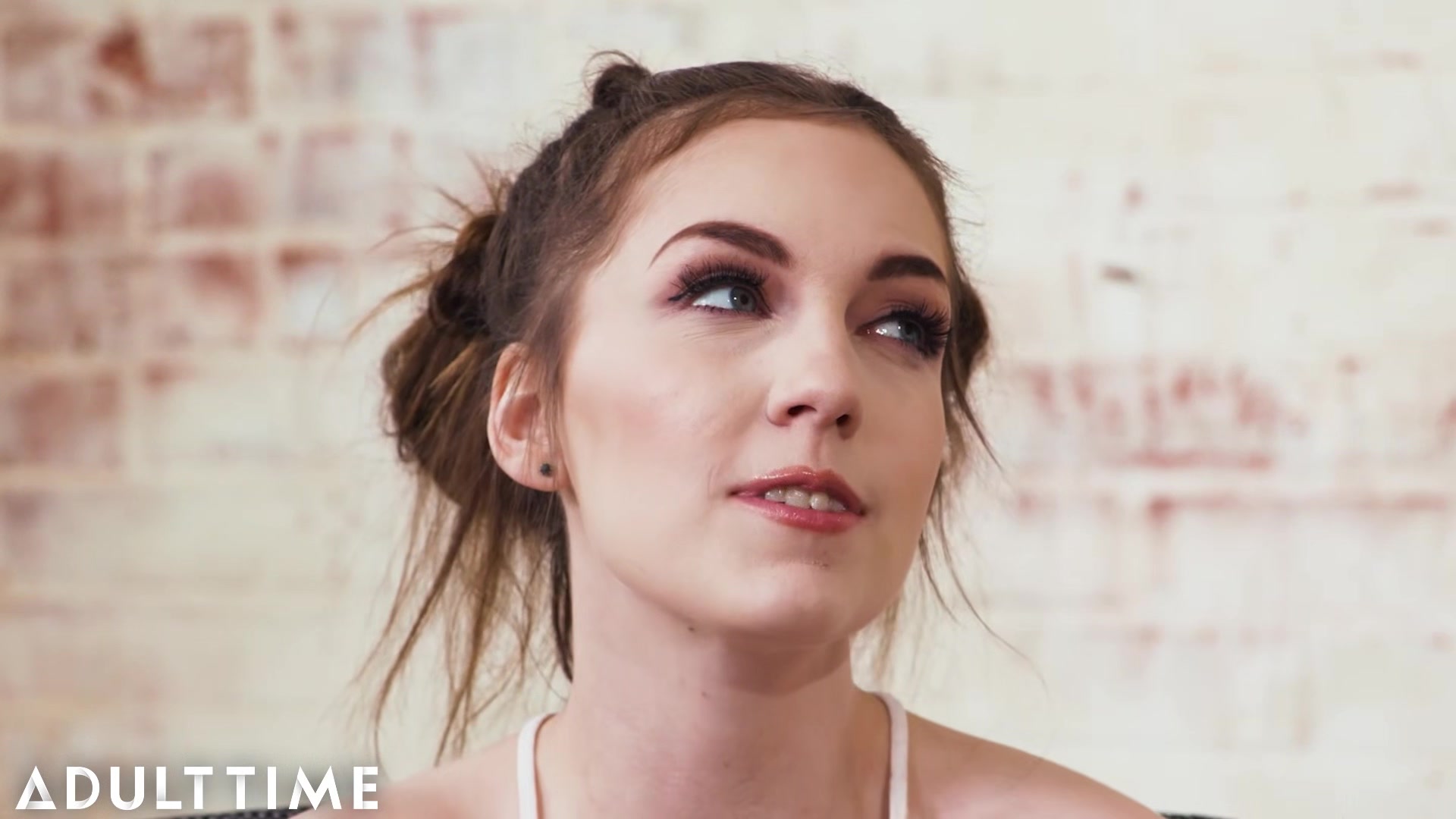 ADULT TIME - Raven Right Sucks and Fucks Her Potential Babysitting Boss To Prove Her Worth
