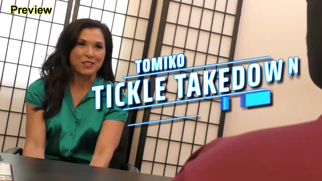 Tickle Takedown Tomiko 1 Gotcha James - Ticklevideos