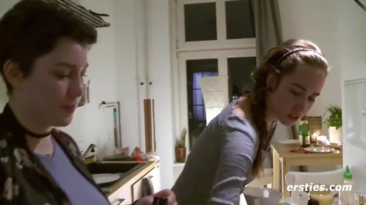Effie And Birgit First Make An Omelette And Then Love