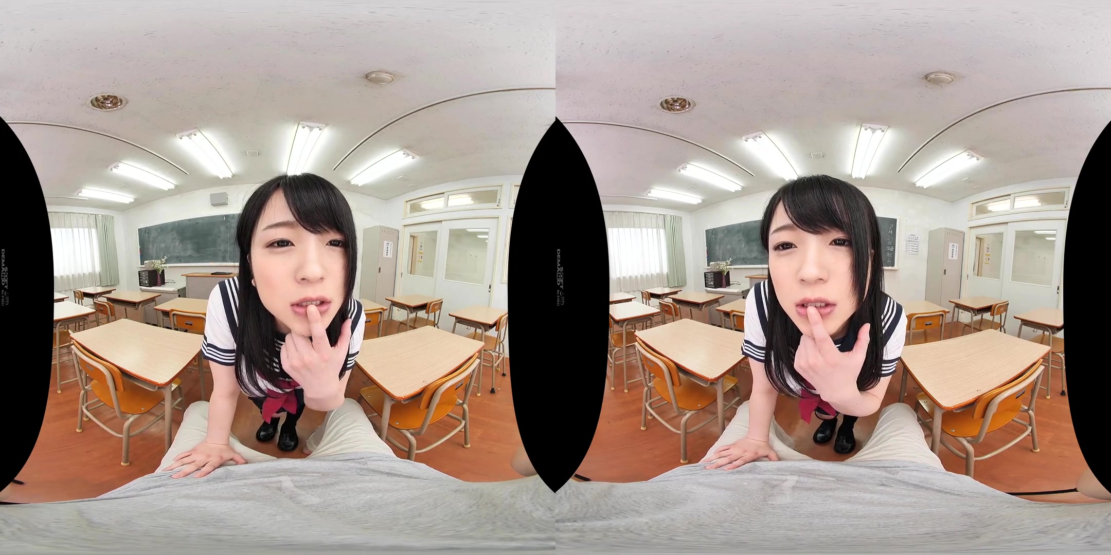 Spit-Drinking VR, Final Chapter 1; Compilation of Messy Japanese Girls Drooling