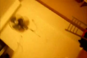 Beautiful Latina blowing