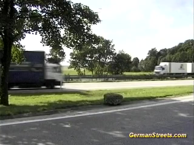 German Girl sucks cock in car trip
