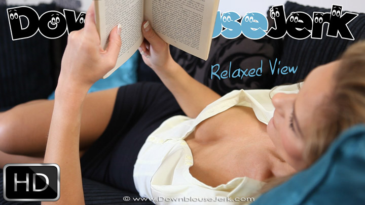 Hailey in Relaxed View - DownblouseJerk