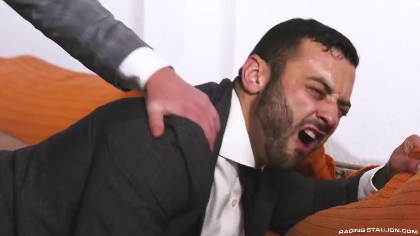 Pol Prince And Drew Valentino - Suited Hunks Flip Fuck