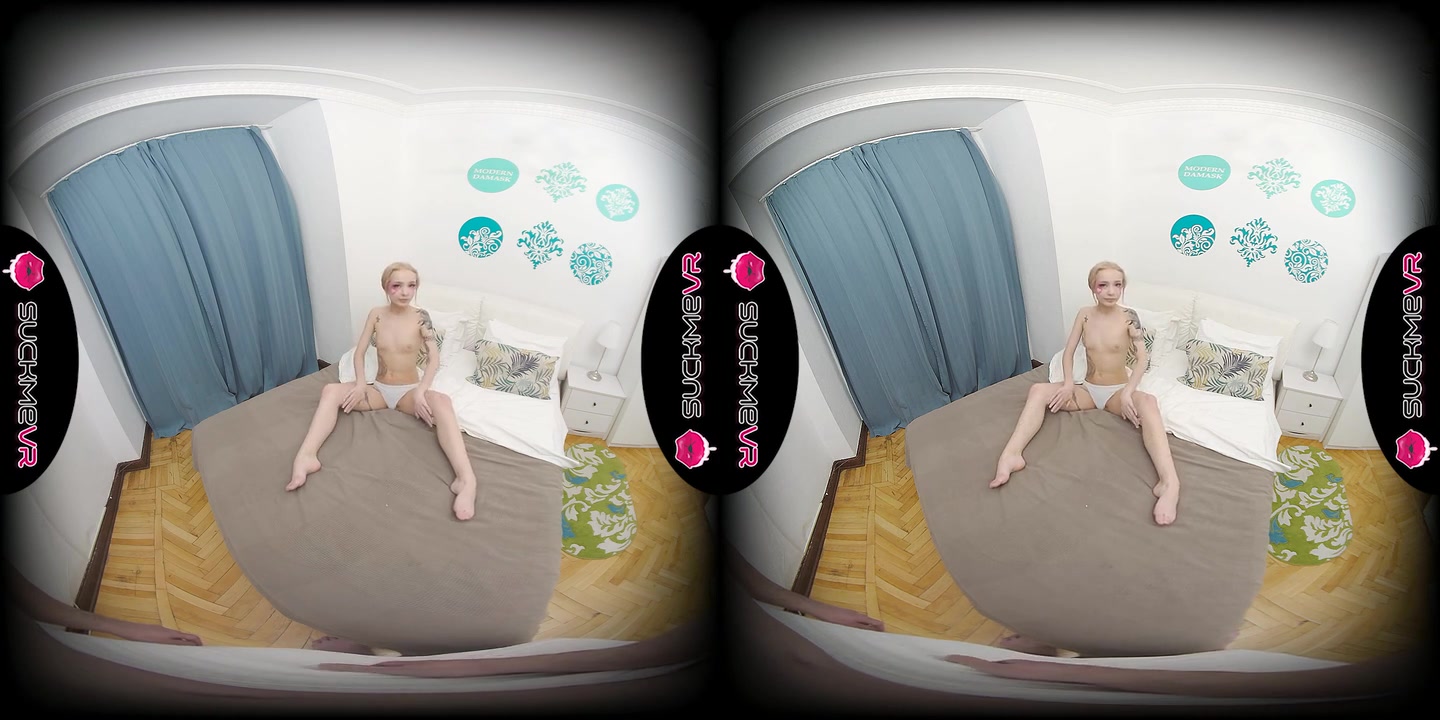 Gorgeous Skinny Teen, Tea Mint, Enjoying A Big Cock In VR - SuckMeVR