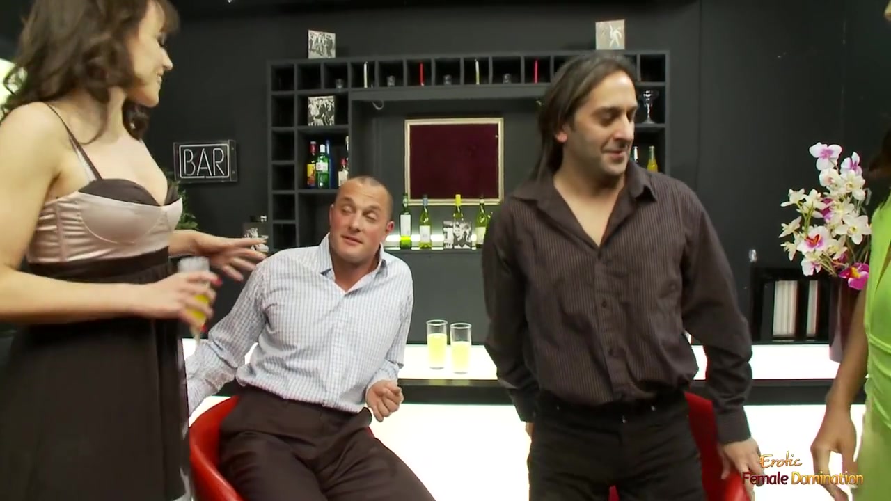 Lads From The Bar Get Taken To A Sex Dungeon By Two Hot Dominas