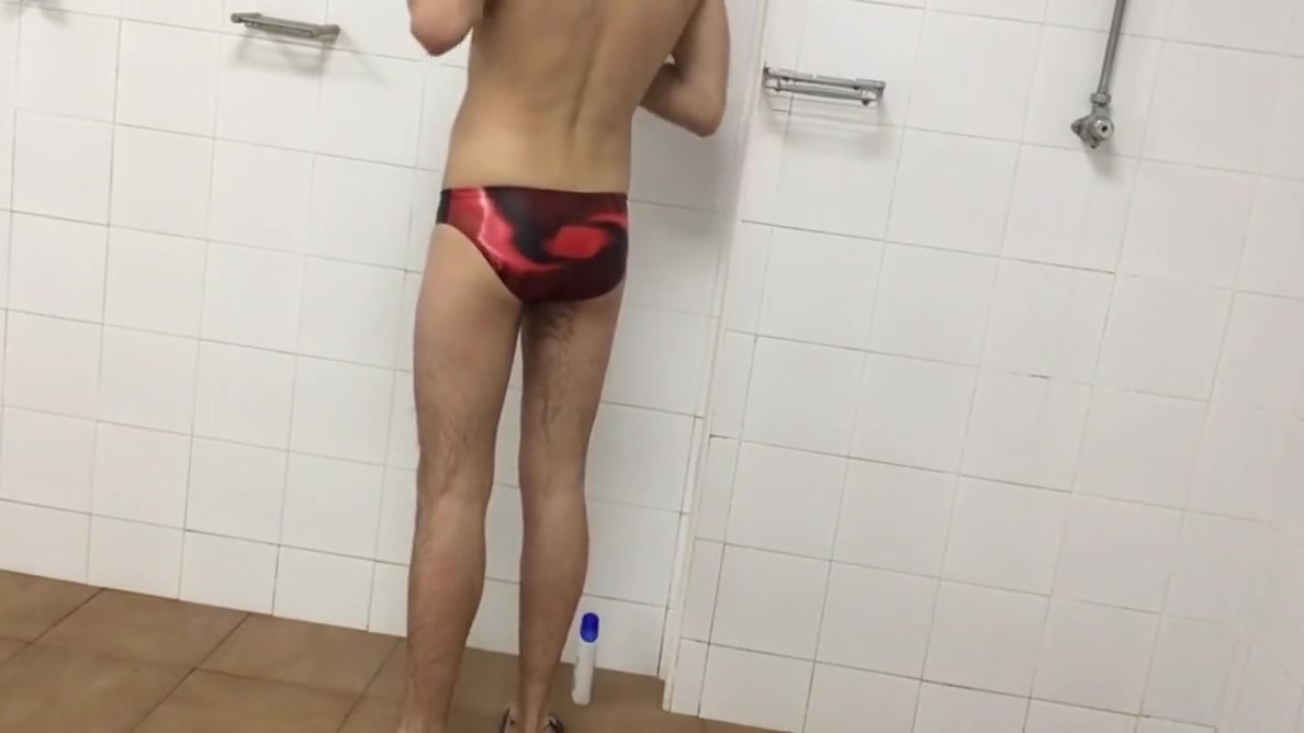 semi in the gym showers