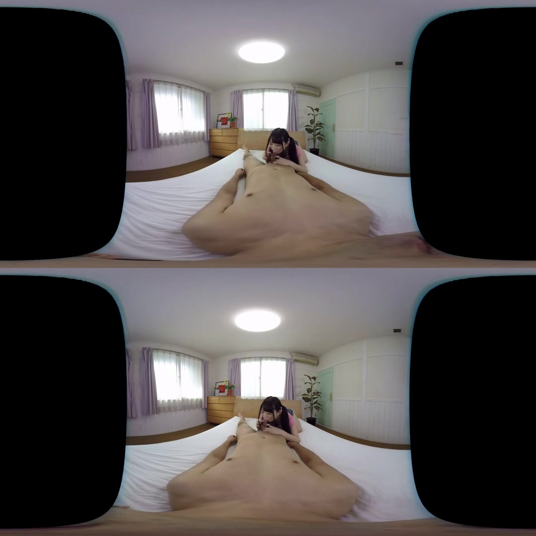Ayuna Nijikoi - Gazing at the Virtual Blowjob - WOW!