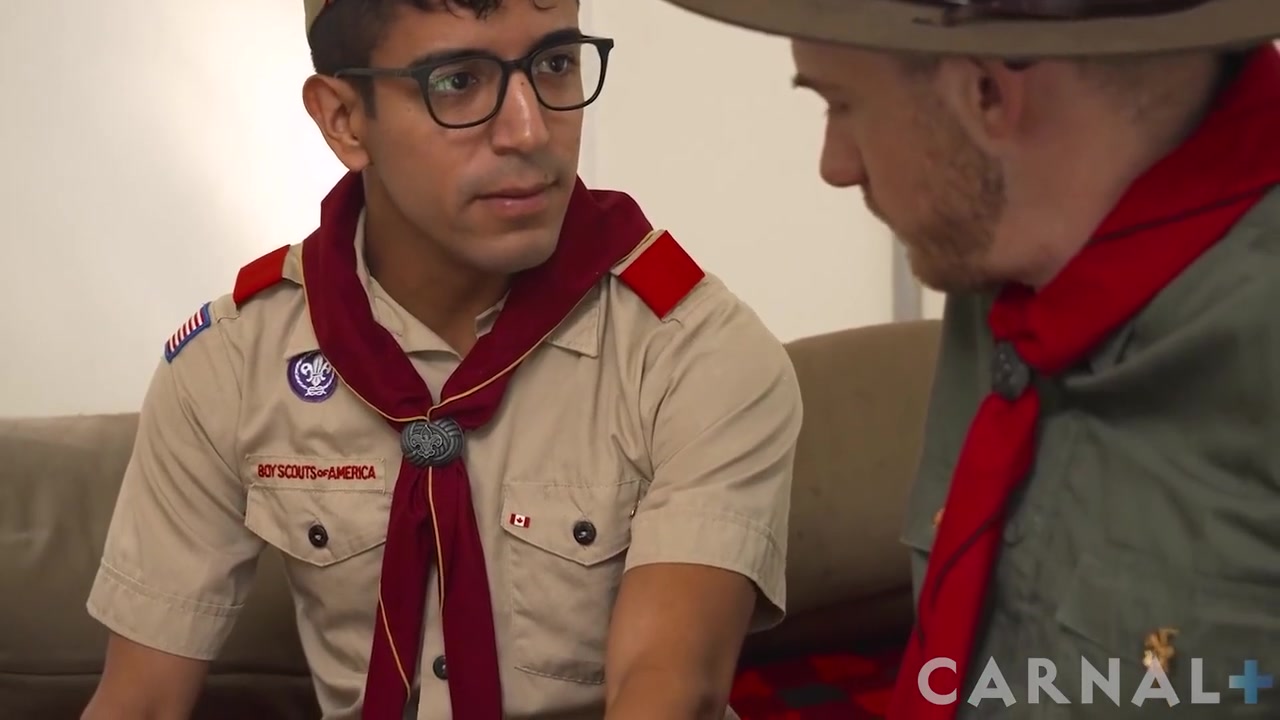 Cole Blue In Camping Trip Turns Into A Wild Frenzy Of Lust For Two Scouts