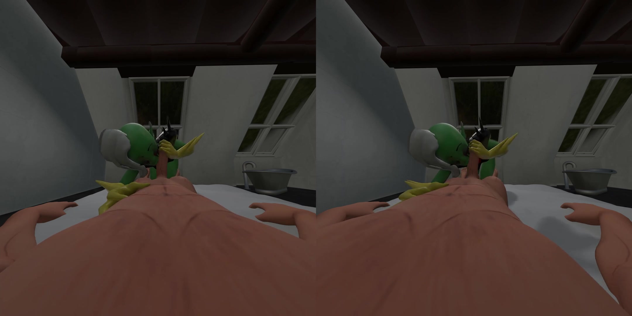 LordDom Handjob - CGI Porn Blowjob - SexLikeReal