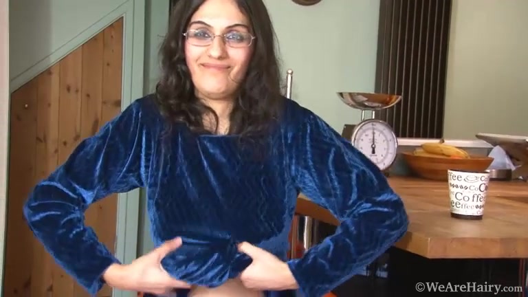 Penny Letters unzips on her little blue chair - Compilation - WeAreHairy
