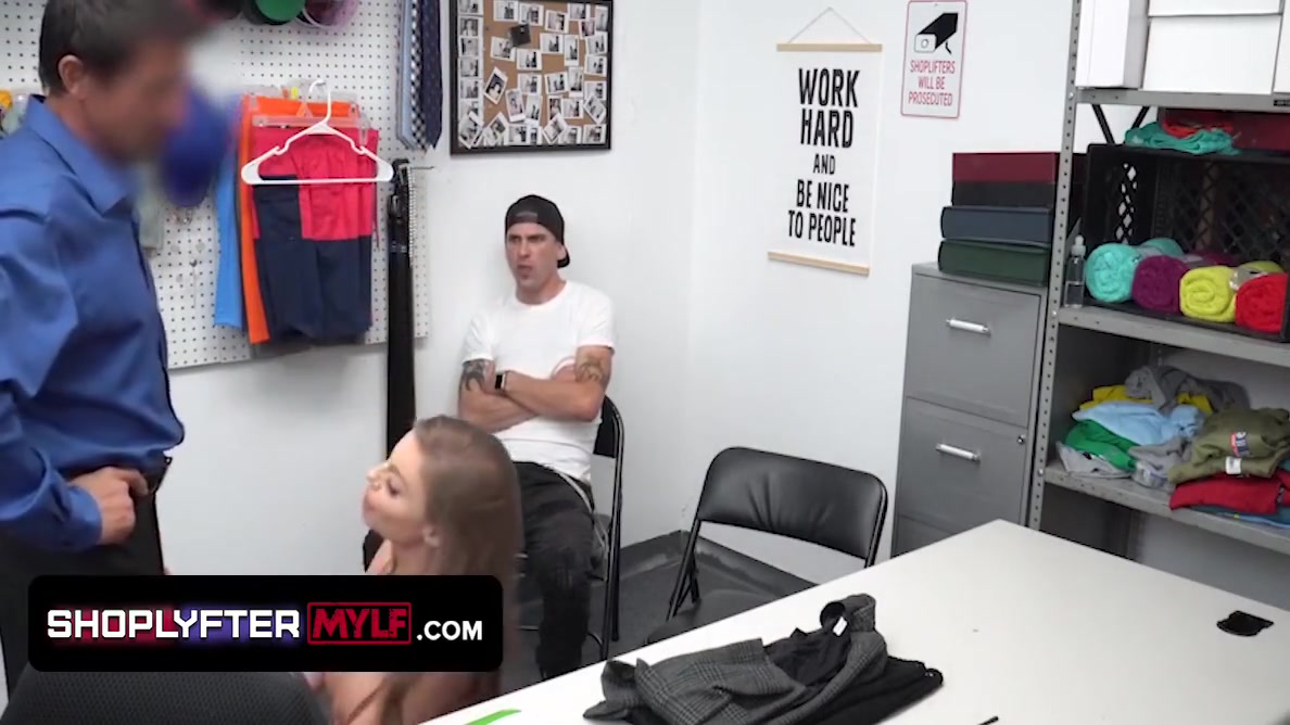 Hot And Stepson Detained After Shoplifting With Britney Amber