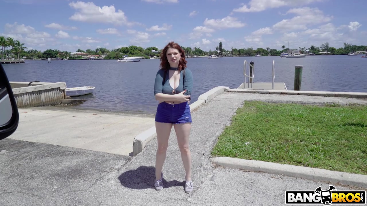 Busty Red Head Is Today's Treat - BangBus