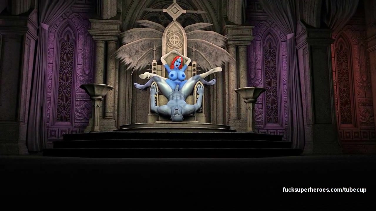 Blue commander smashes the Blue Beauty in the dungeon